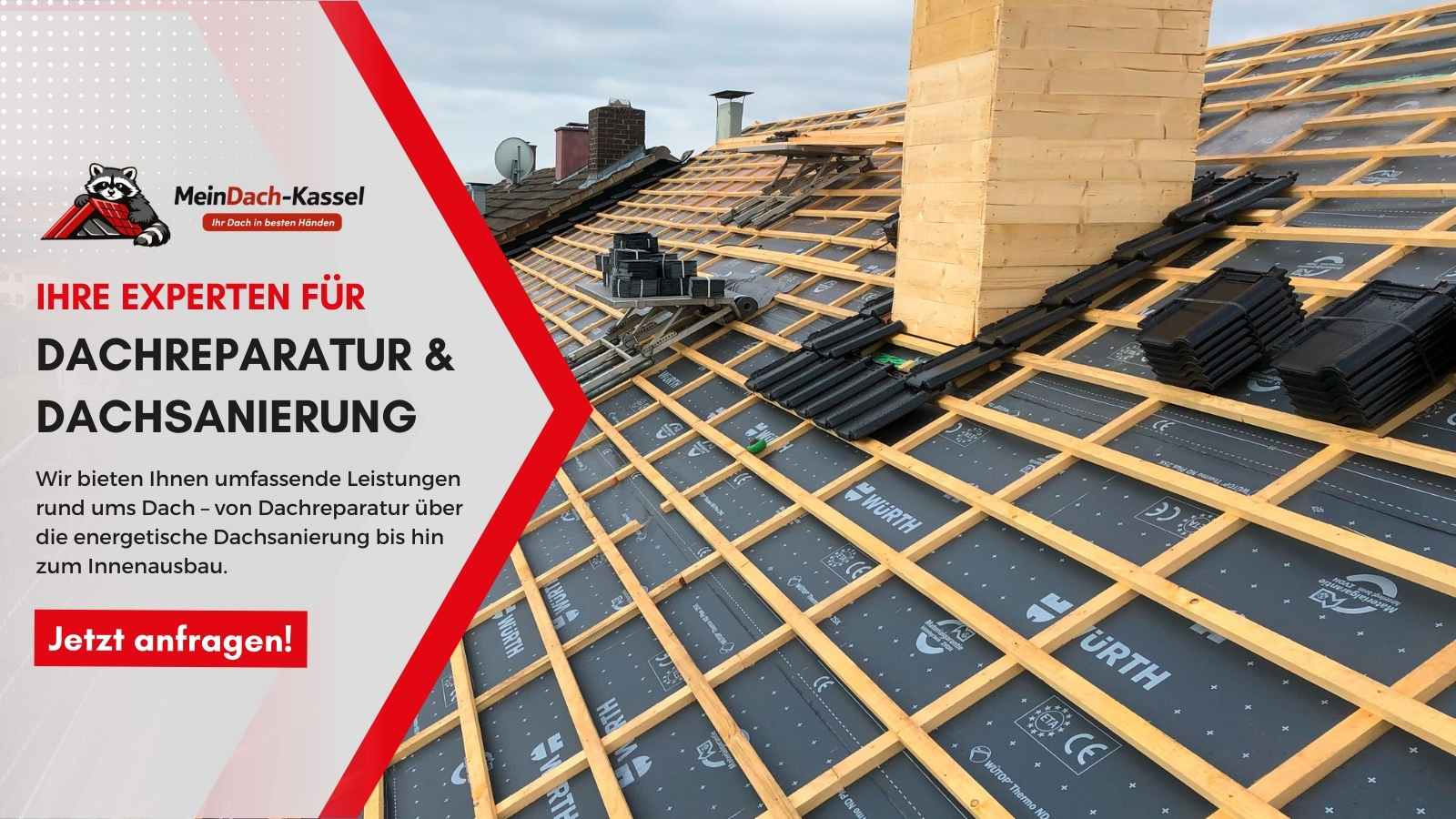Dachreparatur Dachsanierung Kassel